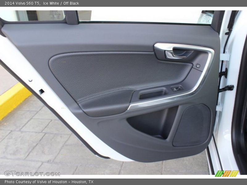 Ice White / Off Black 2014 Volvo S60 T5