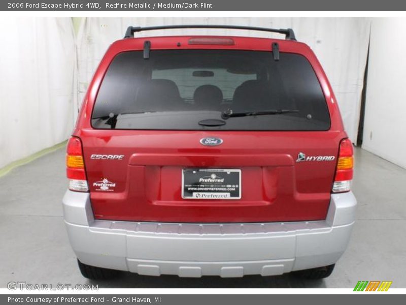 Redfire Metallic / Medium/Dark Flint 2006 Ford Escape Hybrid 4WD