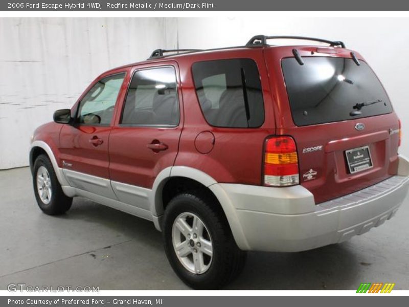 Redfire Metallic / Medium/Dark Flint 2006 Ford Escape Hybrid 4WD