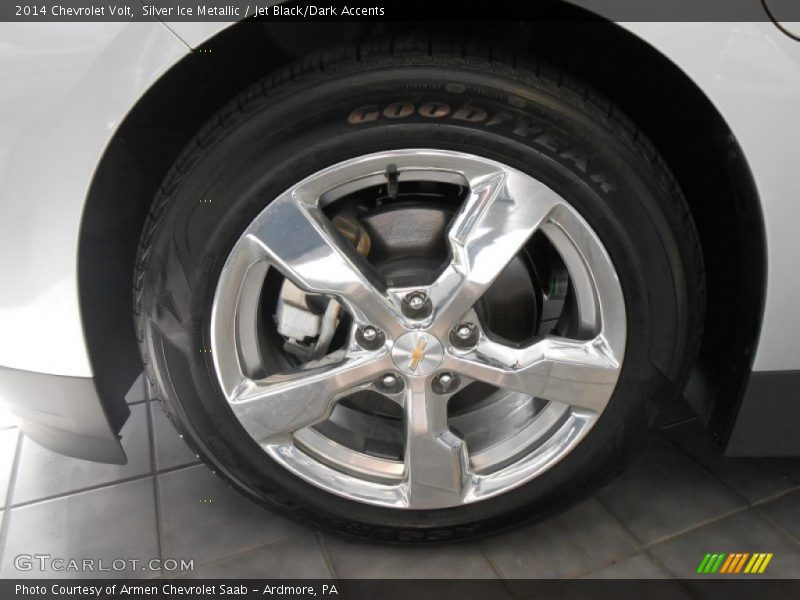 Silver Ice Metallic / Jet Black/Dark Accents 2014 Chevrolet Volt
