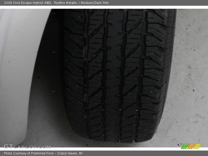 Redfire Metallic / Medium/Dark Flint 2006 Ford Escape Hybrid 4WD