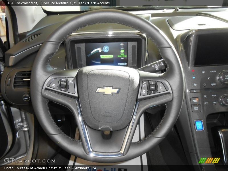 Silver Ice Metallic / Jet Black/Dark Accents 2014 Chevrolet Volt