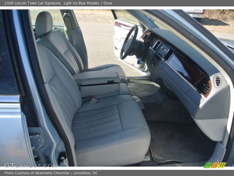 Light Ice Blue Metallic / Dove 2006 Lincoln Town Car Signature