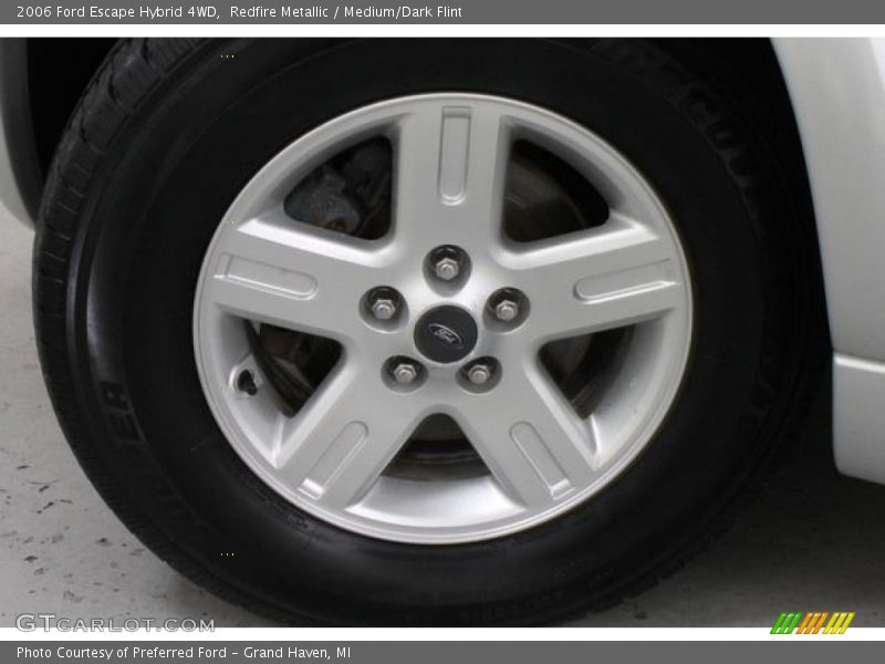 Redfire Metallic / Medium/Dark Flint 2006 Ford Escape Hybrid 4WD