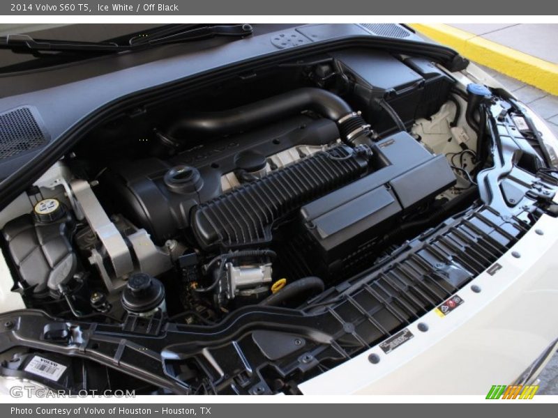 Ice White / Off Black 2014 Volvo S60 T5