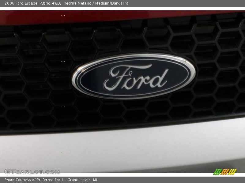 Redfire Metallic / Medium/Dark Flint 2006 Ford Escape Hybrid 4WD