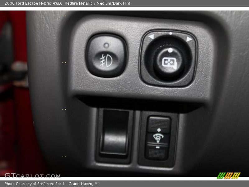 Redfire Metallic / Medium/Dark Flint 2006 Ford Escape Hybrid 4WD