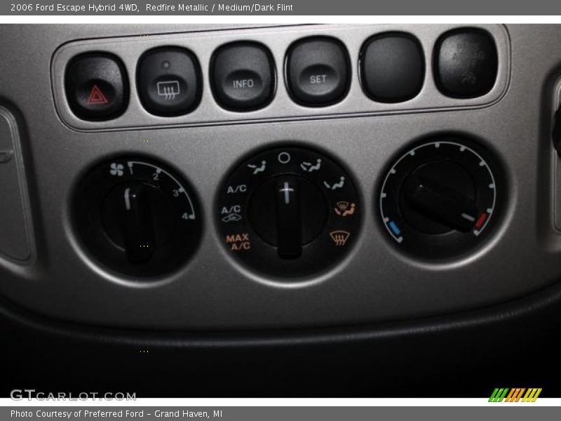 Redfire Metallic / Medium/Dark Flint 2006 Ford Escape Hybrid 4WD
