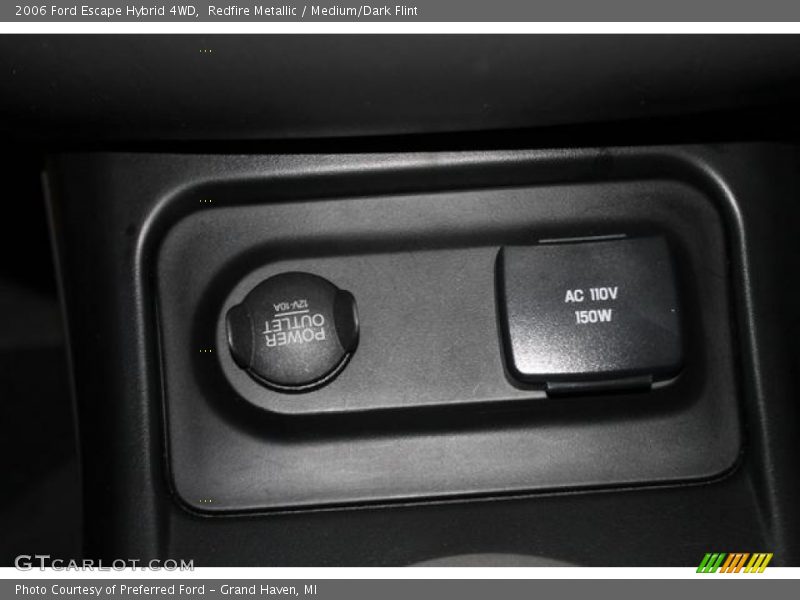 Redfire Metallic / Medium/Dark Flint 2006 Ford Escape Hybrid 4WD