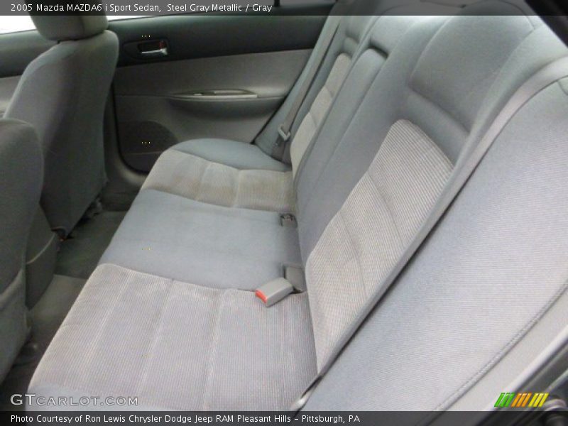 Steel Gray Metallic / Gray 2005 Mazda MAZDA6 i Sport Sedan