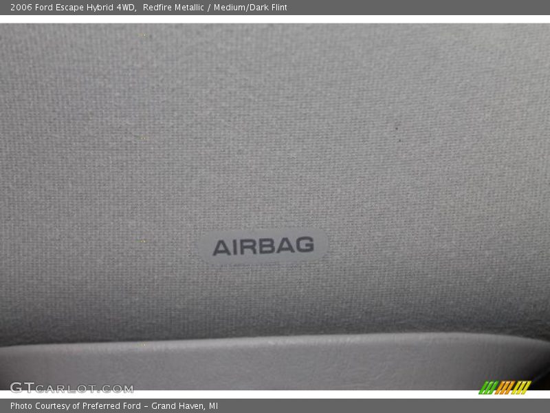 Redfire Metallic / Medium/Dark Flint 2006 Ford Escape Hybrid 4WD