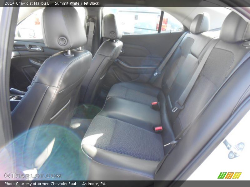 Summit White / Jet Black 2014 Chevrolet Malibu LT