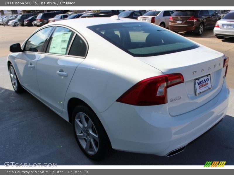 Ice White / Off Black 2014 Volvo S60 T5