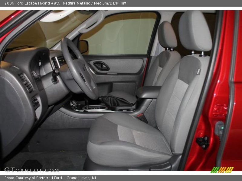 Redfire Metallic / Medium/Dark Flint 2006 Ford Escape Hybrid 4WD