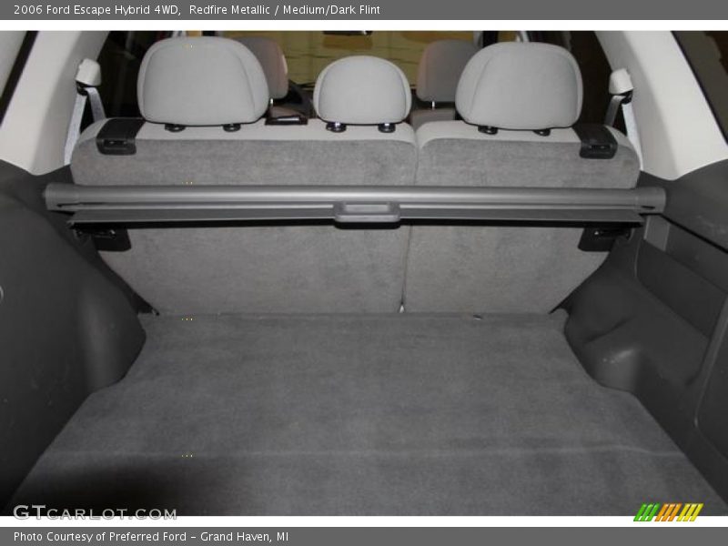 Redfire Metallic / Medium/Dark Flint 2006 Ford Escape Hybrid 4WD