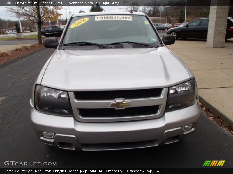 Silverstone Metallic / Light Gray 2006 Chevrolet TrailBlazer LS 4x4