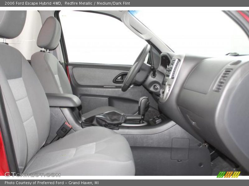 Redfire Metallic / Medium/Dark Flint 2006 Ford Escape Hybrid 4WD