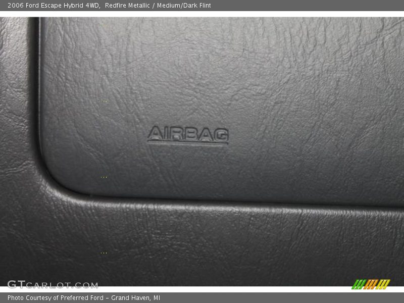 Redfire Metallic / Medium/Dark Flint 2006 Ford Escape Hybrid 4WD