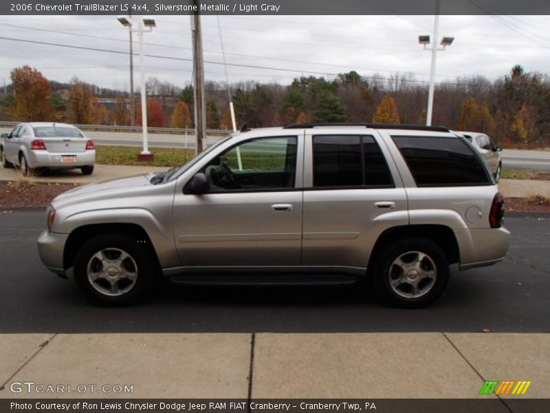Silverstone Metallic / Light Gray 2006 Chevrolet TrailBlazer LS 4x4