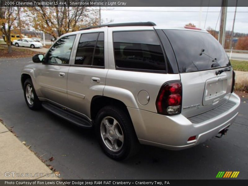 Silverstone Metallic / Light Gray 2006 Chevrolet TrailBlazer LS 4x4