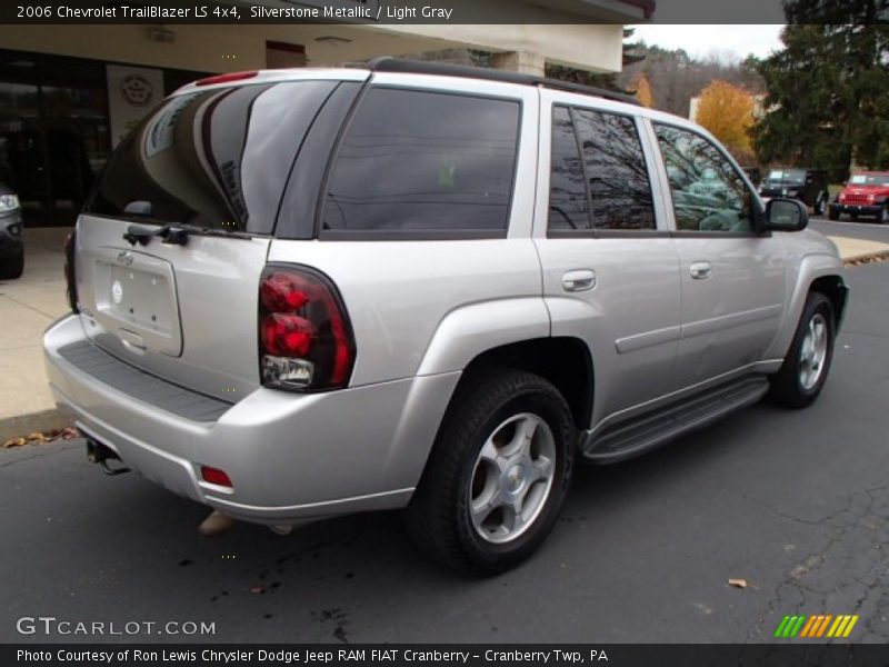 Silverstone Metallic / Light Gray 2006 Chevrolet TrailBlazer LS 4x4