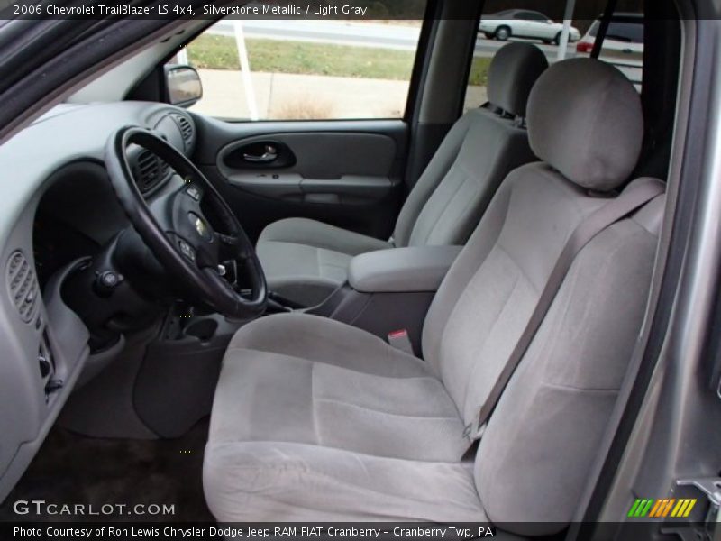 Silverstone Metallic / Light Gray 2006 Chevrolet TrailBlazer LS 4x4
