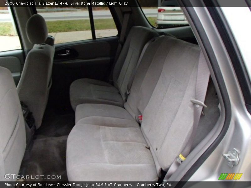 Silverstone Metallic / Light Gray 2006 Chevrolet TrailBlazer LS 4x4