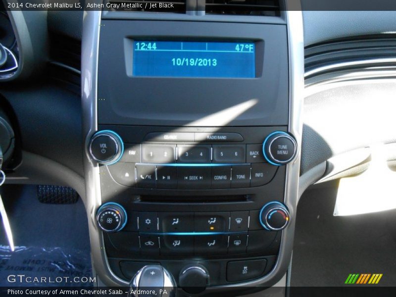 Ashen Gray Metallic / Jet Black 2014 Chevrolet Malibu LS