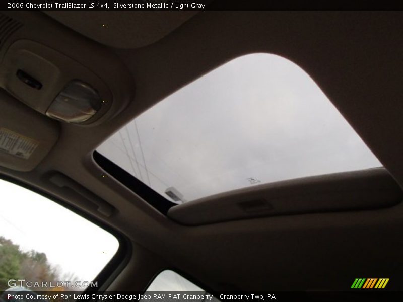Silverstone Metallic / Light Gray 2006 Chevrolet TrailBlazer LS 4x4