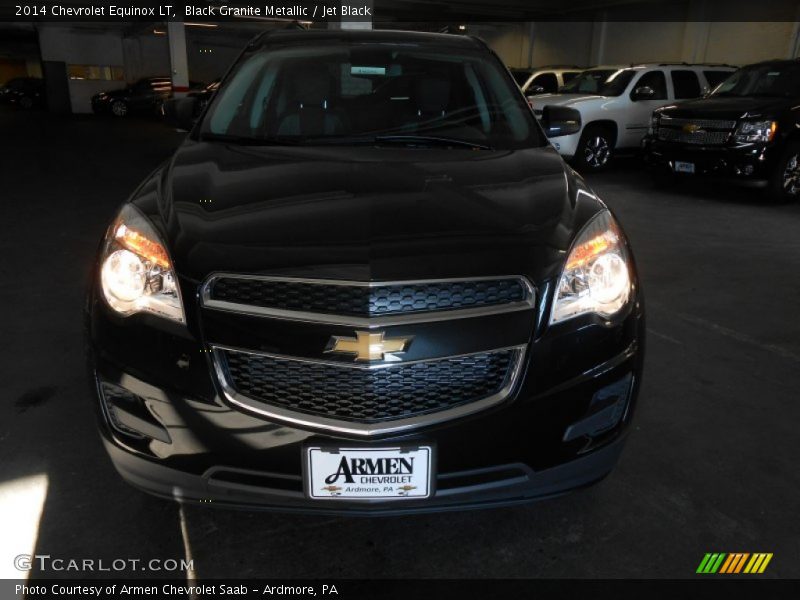 Black Granite Metallic / Jet Black 2014 Chevrolet Equinox LT