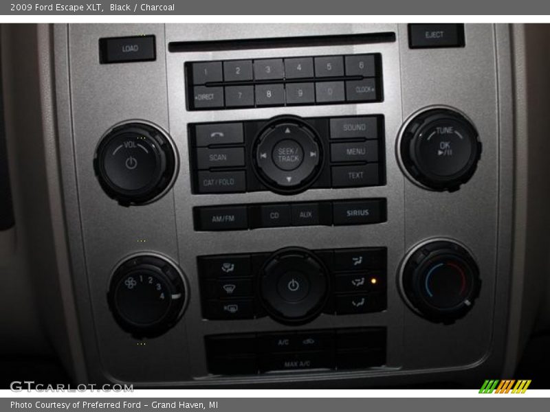 Black / Charcoal 2009 Ford Escape XLT