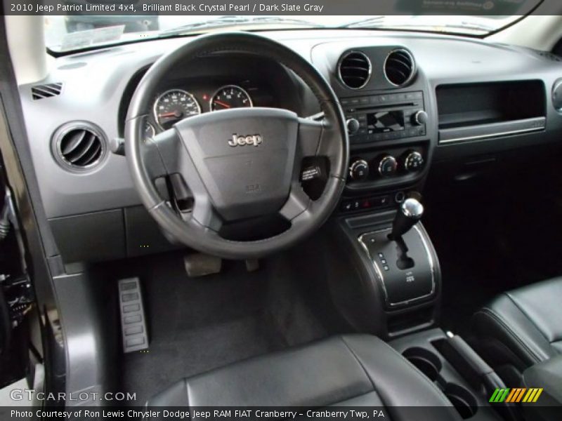 Dark Slate Gray Interior - 2010 Patriot Limited 4x4 