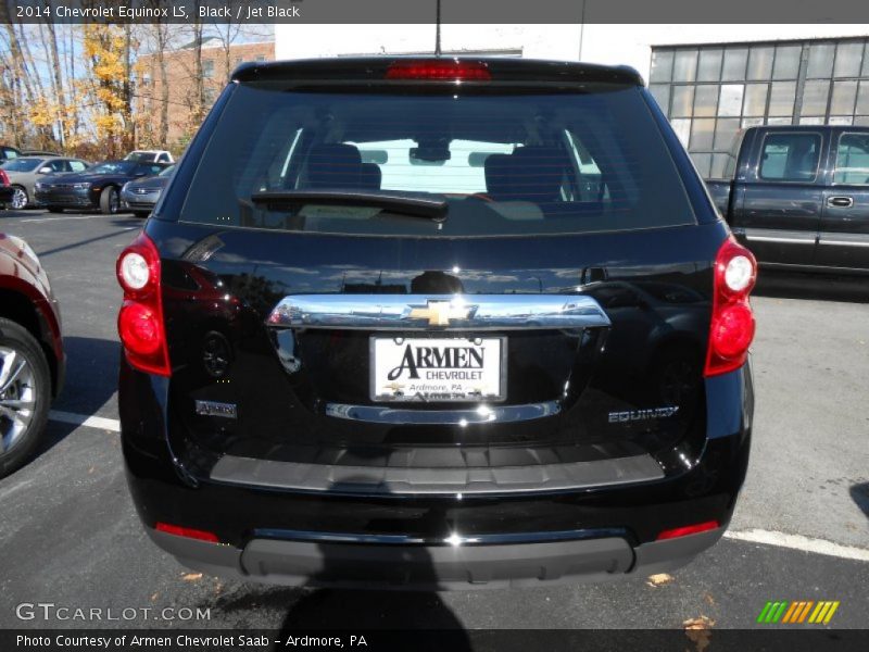 Black / Jet Black 2014 Chevrolet Equinox LS