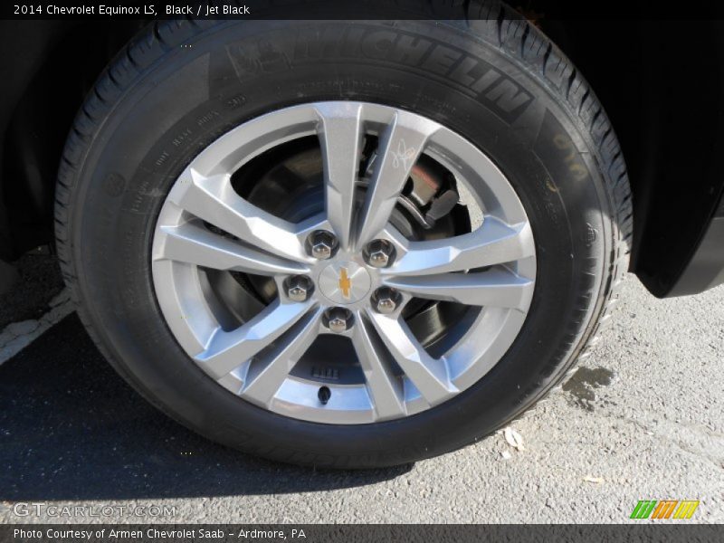 Black / Jet Black 2014 Chevrolet Equinox LS