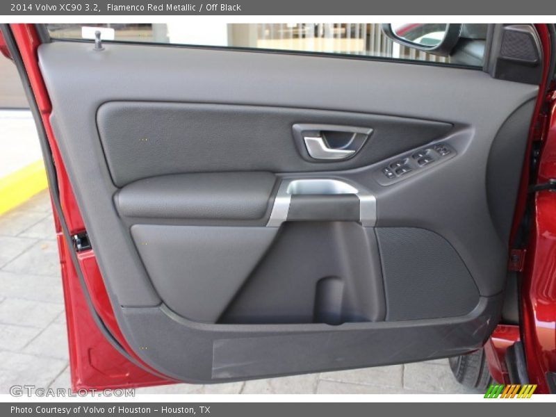 Flamenco Red Metallic / Off Black 2014 Volvo XC90 3.2