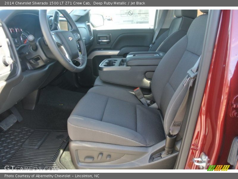 Deep Ruby Metallic / Jet Black 2014 Chevrolet Silverado 1500 LT Z71 Crew Cab