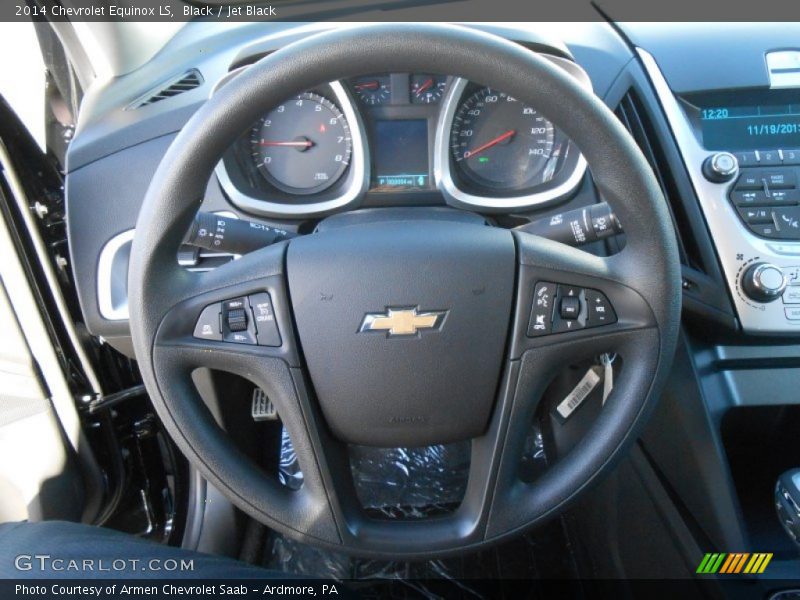Black / Jet Black 2014 Chevrolet Equinox LS