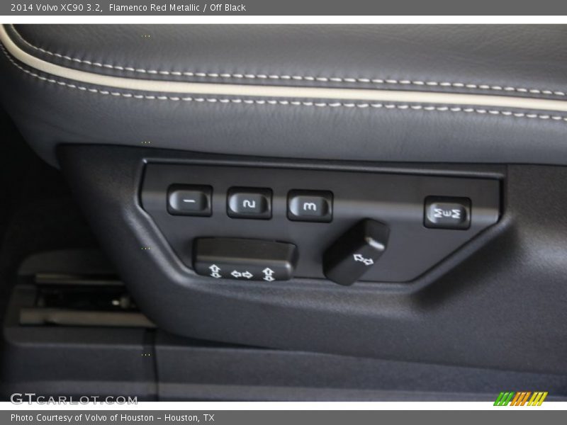 Flamenco Red Metallic / Off Black 2014 Volvo XC90 3.2