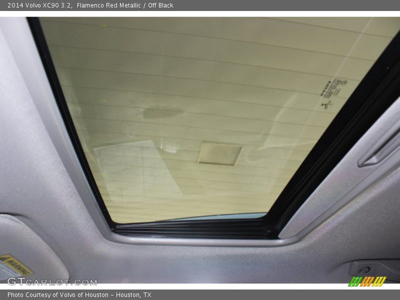 Flamenco Red Metallic / Off Black 2014 Volvo XC90 3.2