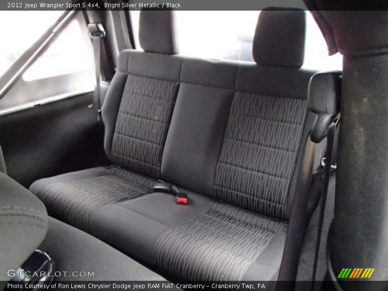 Bright Silver Metallic / Black 2012 Jeep Wrangler Sport S 4x4