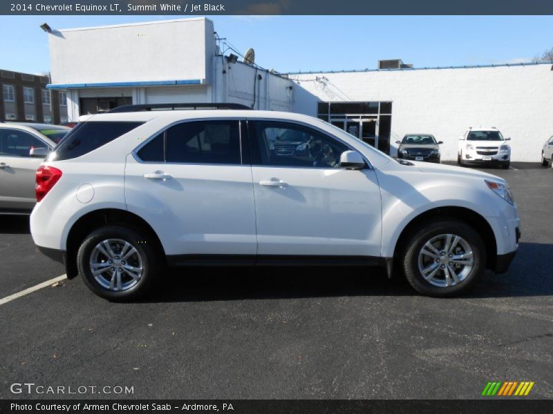 Summit White / Jet Black 2014 Chevrolet Equinox LT