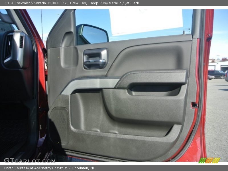 Deep Ruby Metallic / Jet Black 2014 Chevrolet Silverado 1500 LT Z71 Crew Cab