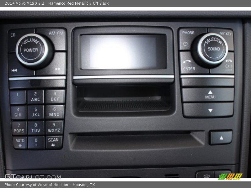 Flamenco Red Metallic / Off Black 2014 Volvo XC90 3.2