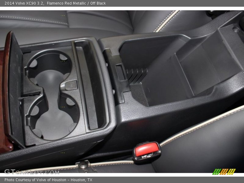 Flamenco Red Metallic / Off Black 2014 Volvo XC90 3.2