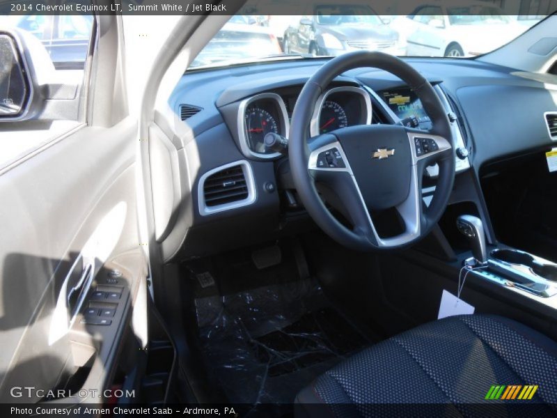 Summit White / Jet Black 2014 Chevrolet Equinox LT