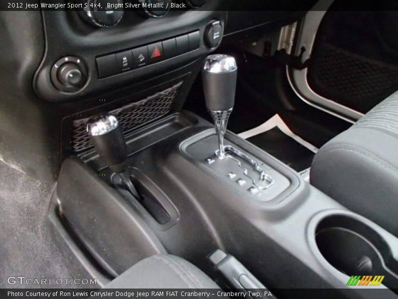 Bright Silver Metallic / Black 2012 Jeep Wrangler Sport S 4x4