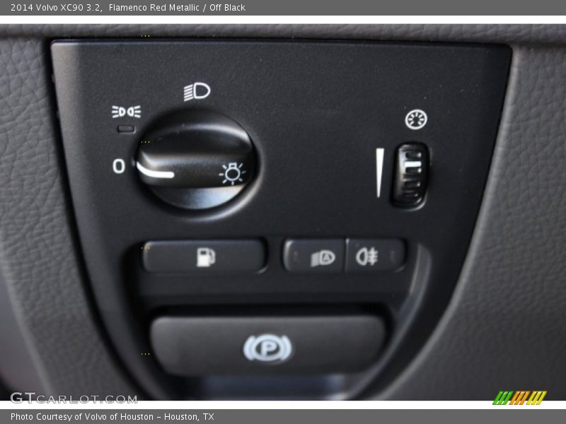 Flamenco Red Metallic / Off Black 2014 Volvo XC90 3.2