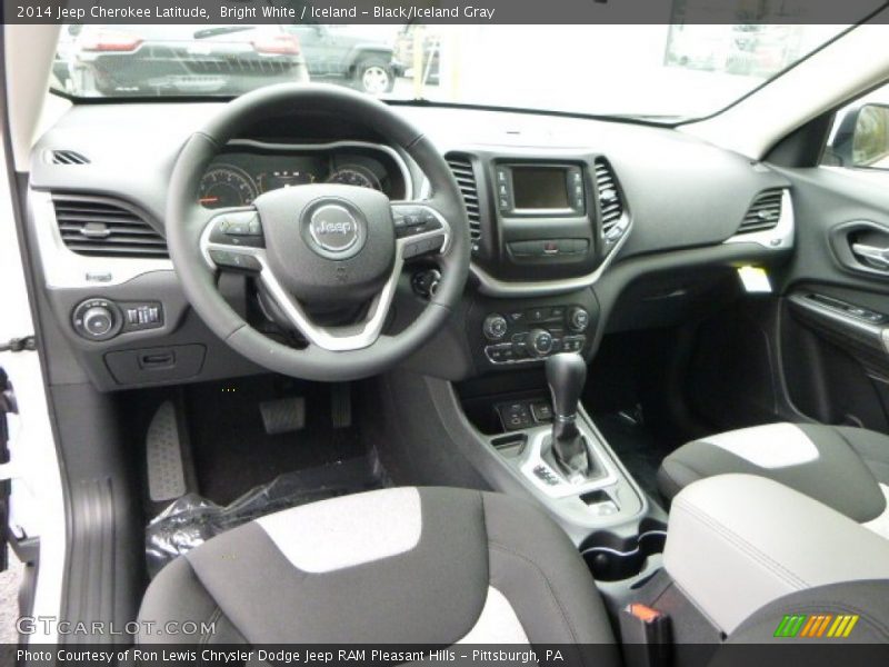 Iceland - Black/Iceland Gray Interior - 2014 Cherokee Latitude 