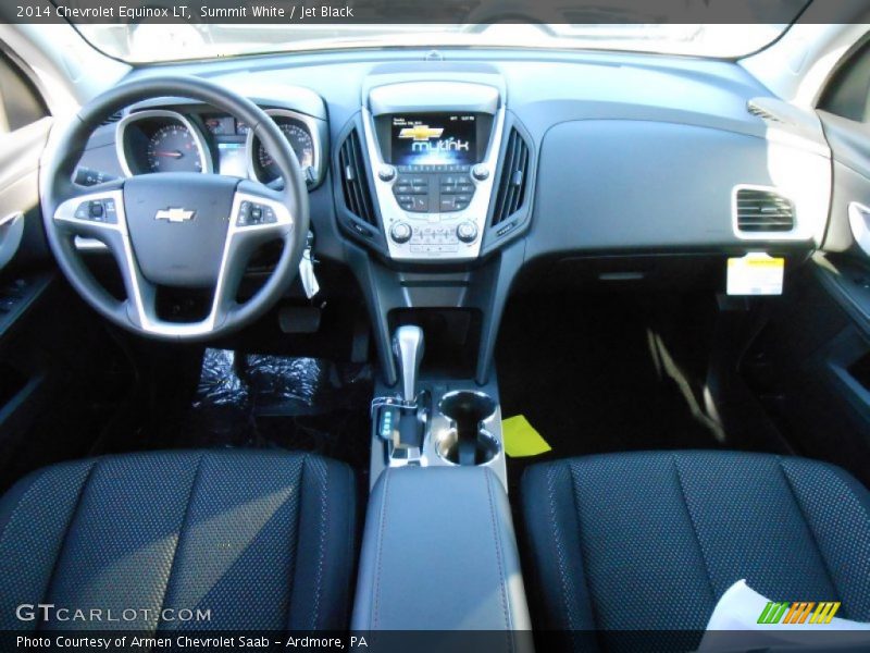 Summit White / Jet Black 2014 Chevrolet Equinox LT