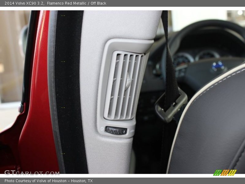 Flamenco Red Metallic / Off Black 2014 Volvo XC90 3.2